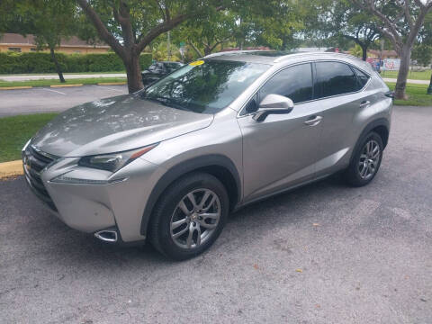 2015 Lexus NX 200t for sale at P S AUTO ENTERPRISES INC in Miramar FL