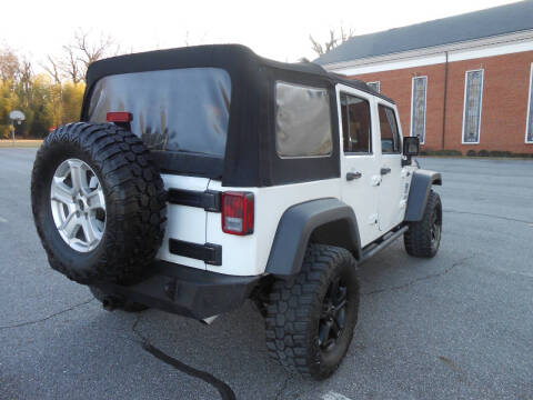 2015 Jeep Wrangler Unlimited Sport