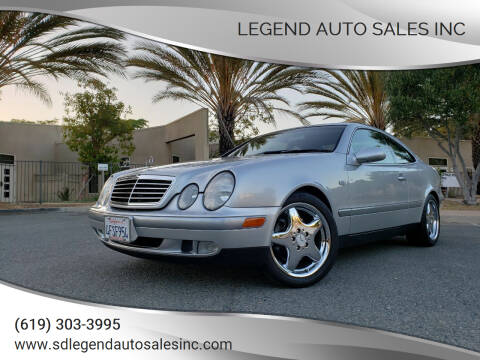 1999 Mercedes-Benz CLK for sale at Legend Auto Sales Inc in Lemon Grove CA