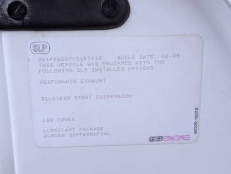 2000 Chevrolet Camaro