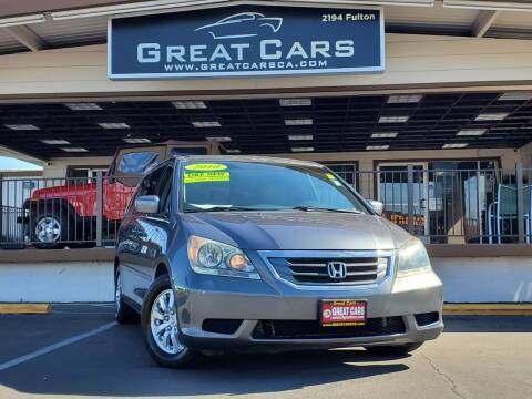 2010 Honda Odyssey for sale at Great Cars in Sacramento CA
