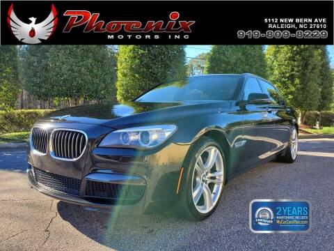 2015 BMW 7 Series for sale at Phoenix Motors Inc in Raleigh NC