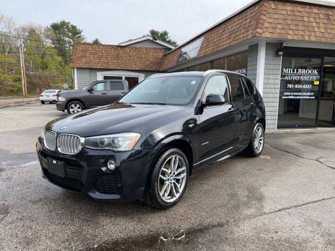 2016 BMW X3 for sale at Millbrook Auto Sales in Duxbury MA