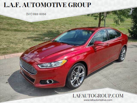 2014 Ford Fusion for sale at L.A.F. Automotive Group in Lansing MI