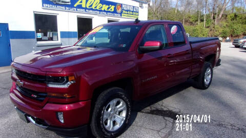 2018 Chevrolet Silverado 1500 for sale at Allen's Pre-Owned Autos in Pennsboro WV