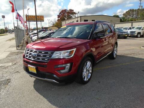 2016 Ford Explorer for sale at Campos Trucks & SUVs, Inc. in Houston TX