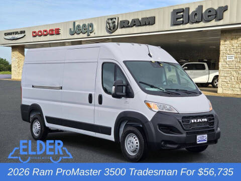 2026 RAM ProMaster
