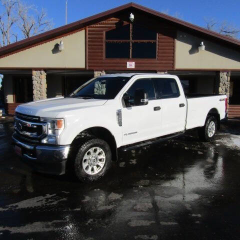 Used 2022 Ford F-350 Super Duty XLT with VIN 1FT8W3BT8NEE71026 for sale in Sheridan, WY