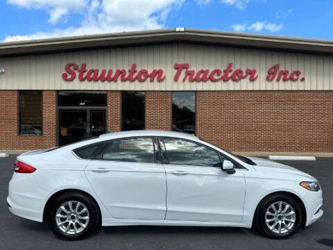 2017 Ford Fusion for sale at STAUNTON TRACTOR INC in Staunton VA