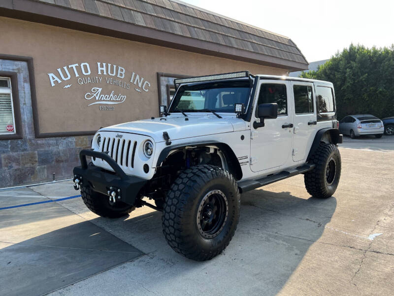 2010 Jeep Wrangler Unlimited for sale at Auto Hub, Inc. in Anaheim CA