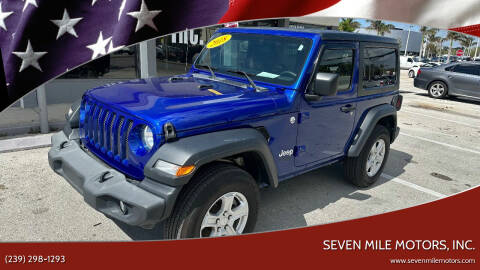 2018 Jeep Wrangler for sale at Seven Mile Motors, Inc. in Naples FL