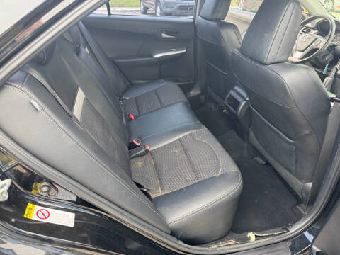 2012 Toyota Camry SE Sport Limited Edition