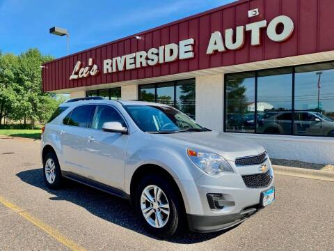2013 Chevrolet Equinox for sale at Lee's Riverside Auto in Elk River MN