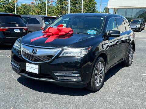 2015 Acura MDX for sale at Charlotte Auto Group, Inc in Monroe NC