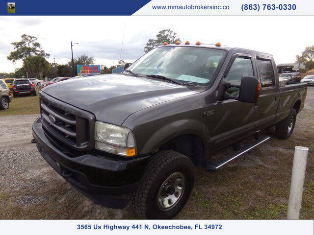 2004 Ford F-250 Super Duty for sale at M & M AUTO BROKERS INC in Okeechobee FL