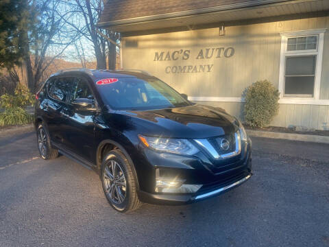 2017 Nissan Rogue for sale at MAC'S AUTO COMPANY in Nanticoke PA