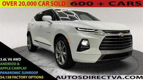 2019 Chevrolet Blazer for sale at AUTOS DIRECT OF FREDERICKSBURG in Fredericksburg VA