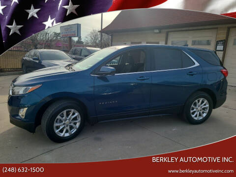 2020 Chevrolet Equinox for sale at Berkley Automotive Inc. in Berkley MI