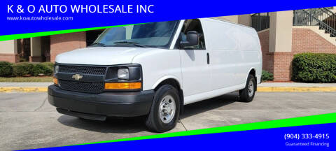 2017 Chevrolet Express for sale at K & O AUTO WHOLESALE INC in Jacksonville FL