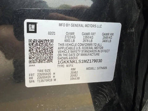 2021 GMC Acadia SLE