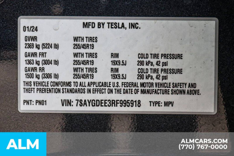 2024 Tesla Model Y Long Range