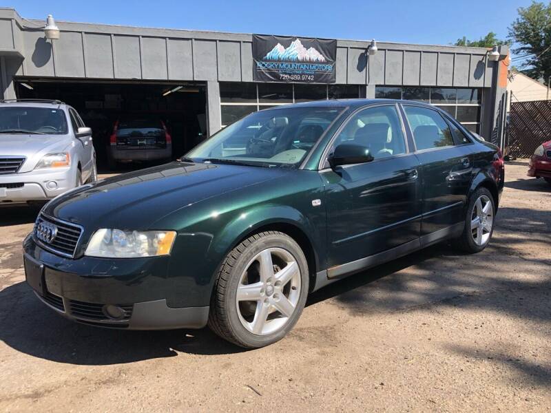 2004 Audi A4 for sale at Rocky Mountain Motors LTD in Englewood CO