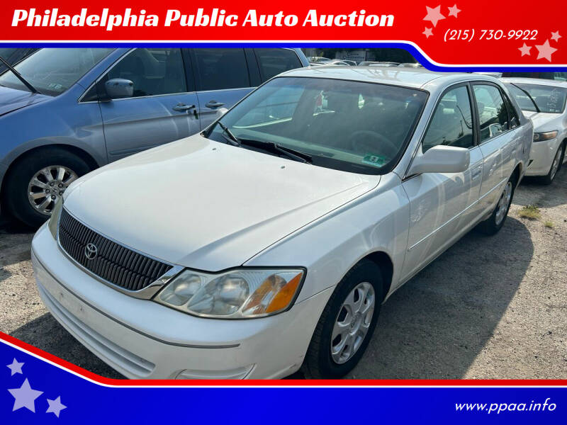 2002 Toyota Avalon for sale at Philadelphia Public Auto Auction in Philadelphia PA