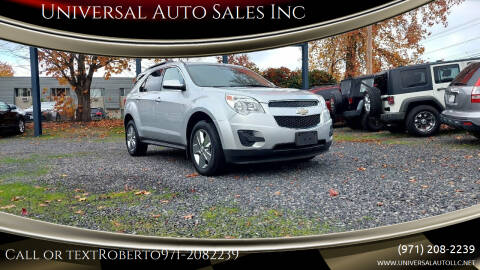 2013 Chevrolet Equinox for sale at Universal Auto Sales in Salem OR