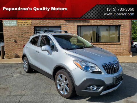2015 Buick Encore for sale at Papandrea's Quality Motors in Utica NY