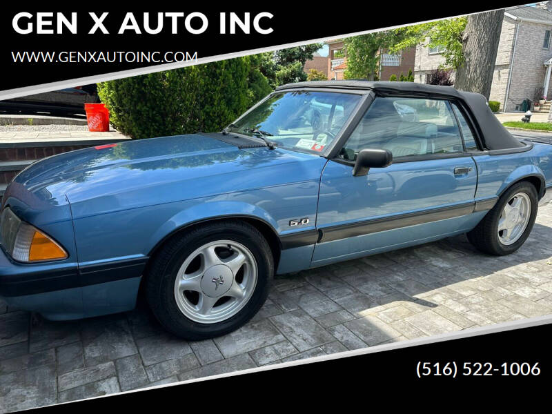 1990 Ford Mustang for sale at GEN X AUTO INC in Islip NY