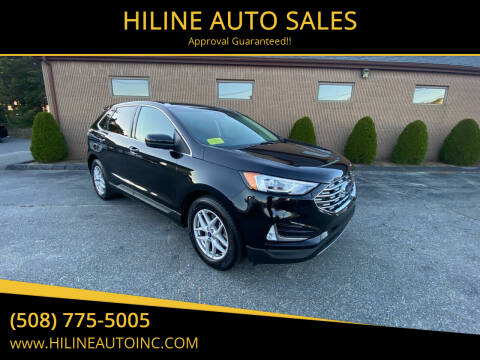 2021 Ford Edge for sale at HILINE AUTO SALES in Hyannis MA