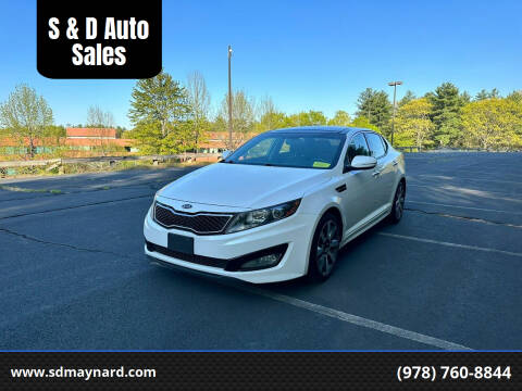 2012 Kia Optima for sale at S & D Auto Sales in Maynard MA
