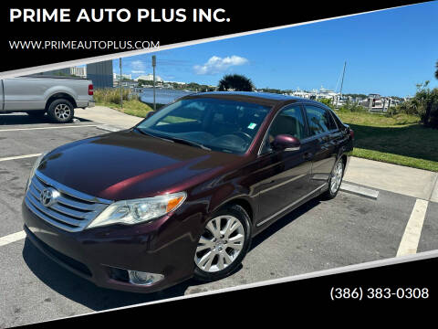 2012 Toyota Avalon for sale at PRIME AUTO PLUS INC. in Daytona Beach FL