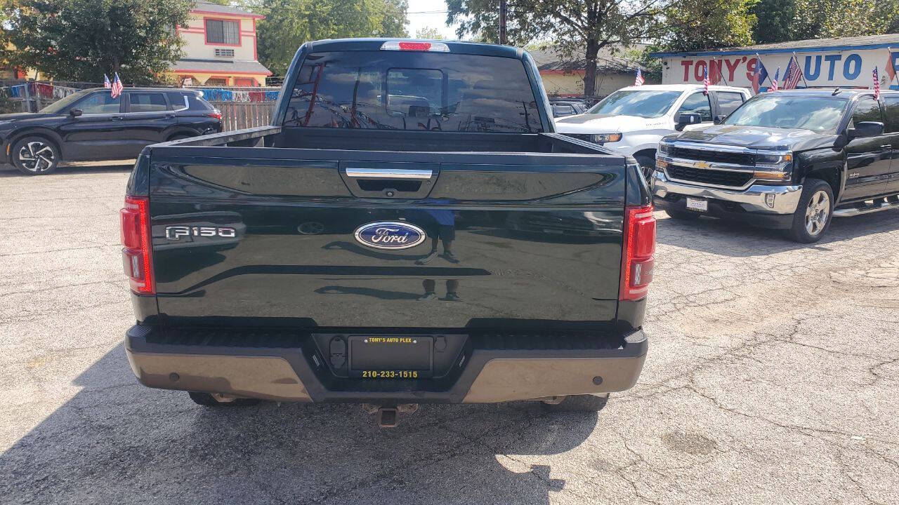 Used Car 2016 Ford F-150  Lariat 4x4 4dr Supercrew 6.5 Ft. Sb For Sale Under $25,000 In San Antonio, Texas