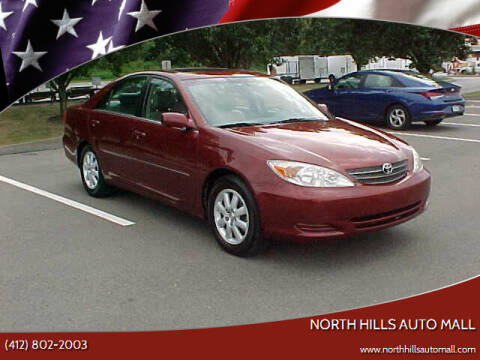 2002 Toyota Camry for sale at North Hills Auto Mall in Pittsburgh PA
