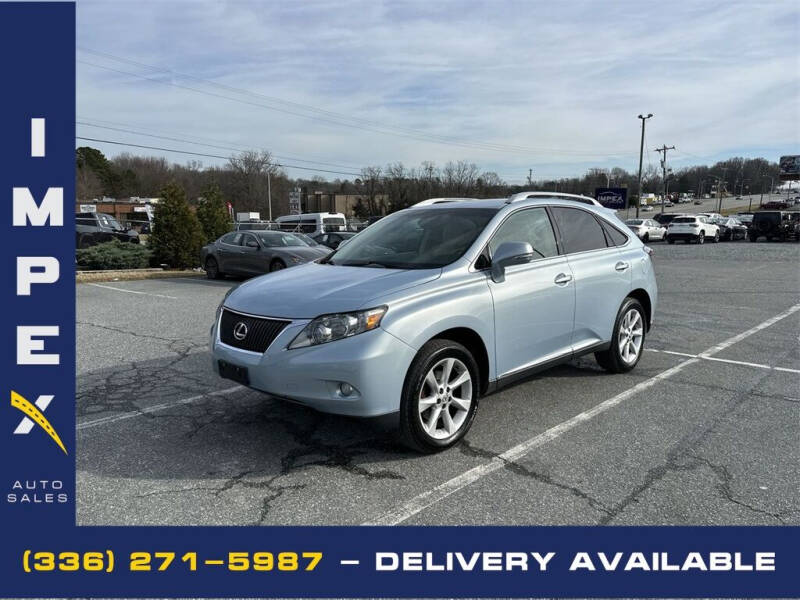 2010 Lexus RX 350 for sale at Impex Auto Sales in Greensboro NC