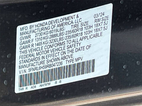 2024 Honda Odyssey EX