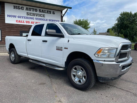 2016 RAM 2500 for sale at H & G AUTO SALES LLC in Princeton MN