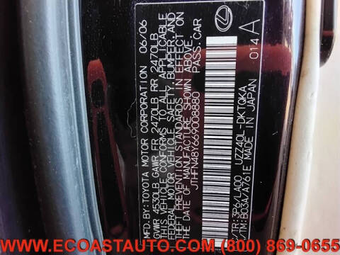 2006 Lexus SC 430