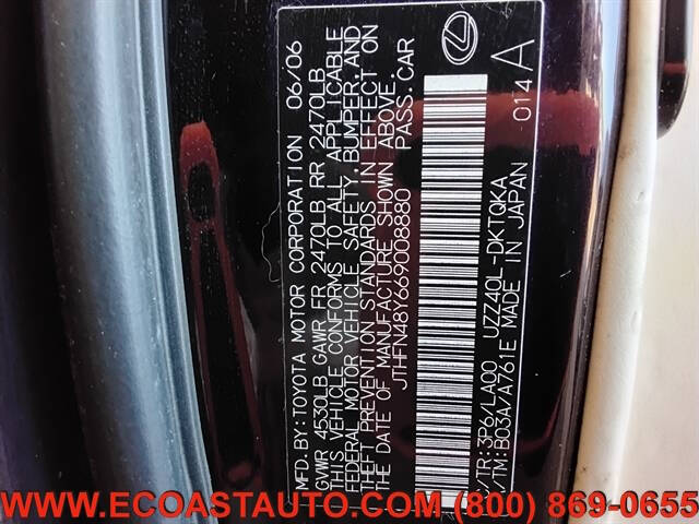 2006 Lexus SC 430