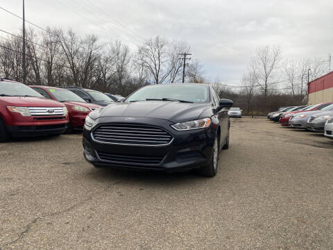 2014 Ford Fusion for sale at Lil J Auto Sales in Youngstown OH