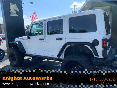 2018 Jeep Wrangler JK Unlimited for sale at Knights Autoworks in Marinette WI