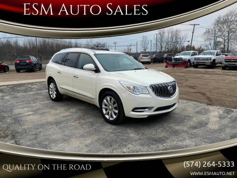 2013 Buick Enclave for sale at ESM Auto Sales in Elkhart IN