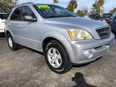 2006 Kia Sorento for sale at RIVERSIDE MOTORCARS INC - South Lot in New Smyrna Beach FL