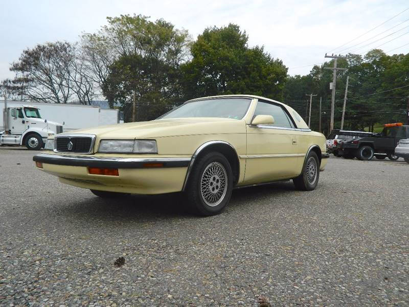 1991 Chrysler TC for sale at Recovery Team USA in Slatington PA