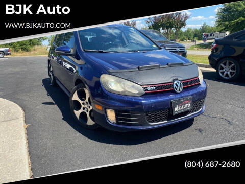 2012 Volkswagen GTI for sale at BJK Auto in Oilville VA