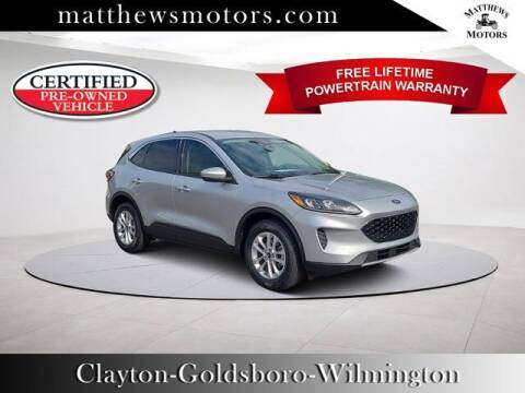 2020 Ford Escape for sale at Auto Finance of Raleigh in Raleigh NC