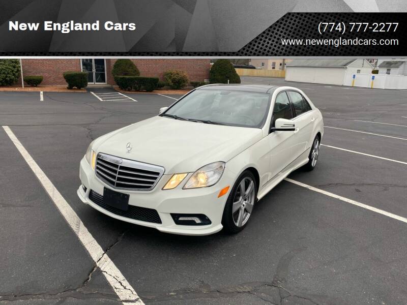2011 Mercedes-Benz E-Class for sale at New England Cars in Attleboro MA