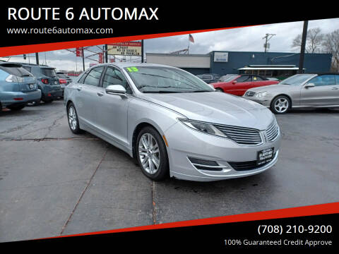 2013 Lincoln MKZ Hybrid for sale at ROUTE 6 AUTOMAX in Markham IL