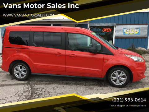 2014 Ford Transit Connect for sale at Vans Motor Sales Inc in Traverse City MI